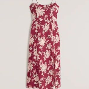Abercrombie & Fitch High-Slit Midaxi Dress